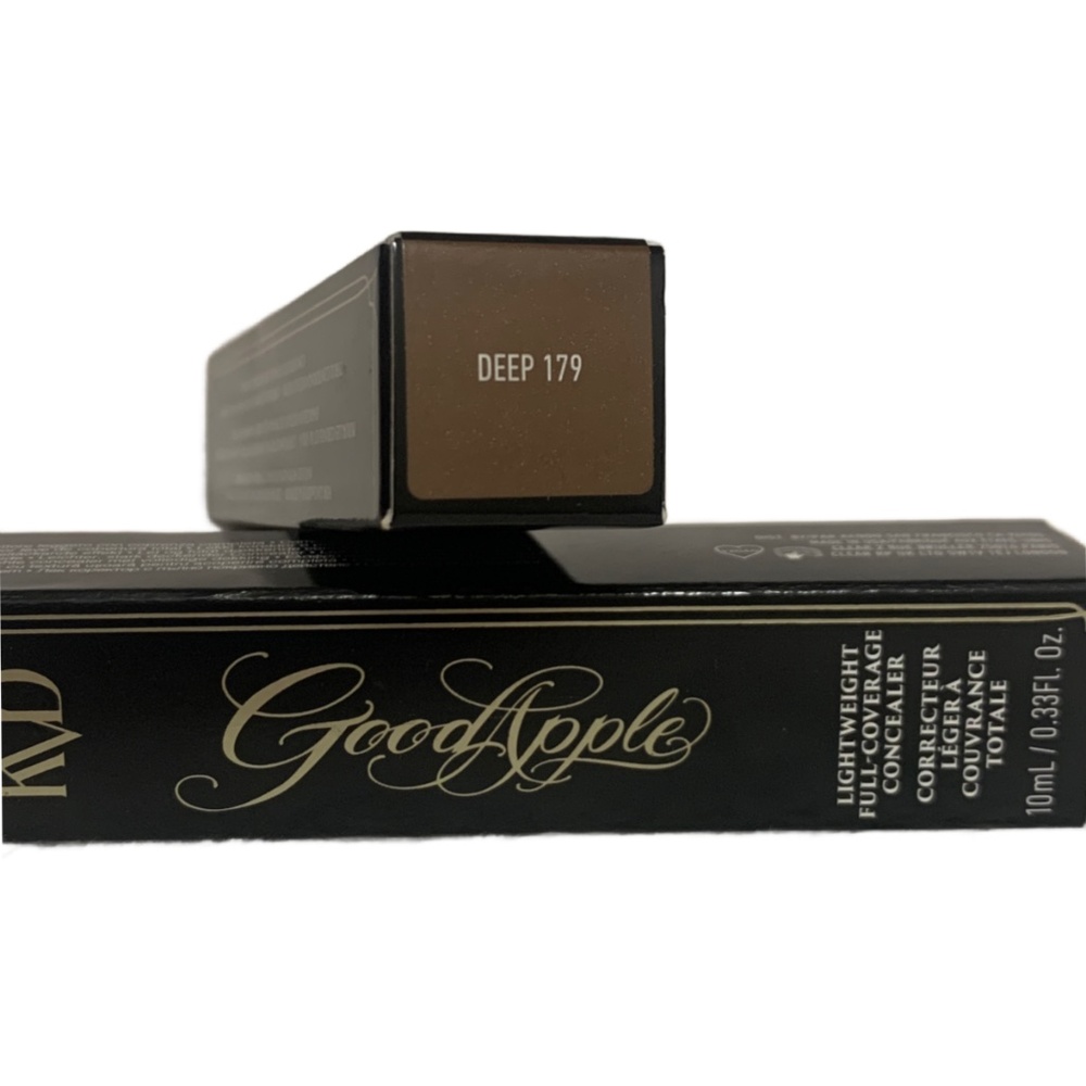 KVD Beauty Good Apple Lightweight Full-Coverage Concealer DEEP 179 Lot of 2 New